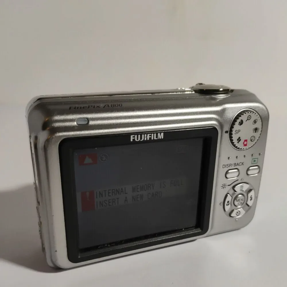 FUJIFILM FinePix A800 8.3MP Digital Camera AA Battery Compatible Excellent